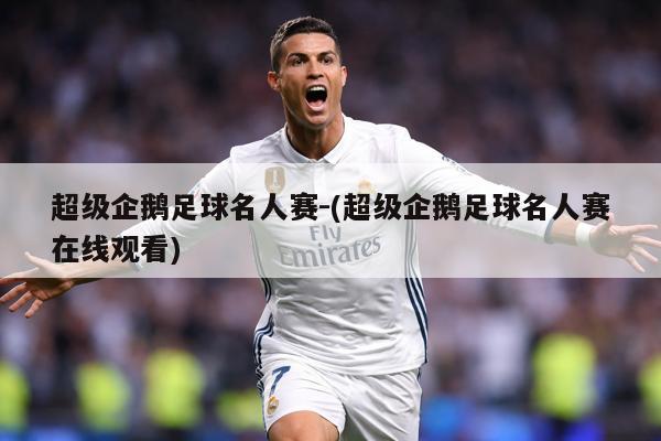 超级企鹅足球名人赛-(超级企鹅足球名人赛在线观看)